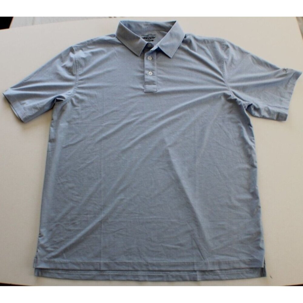 Straight Down Ke'olu Golf Course‎ Mens Polo Shirt Size 2XL